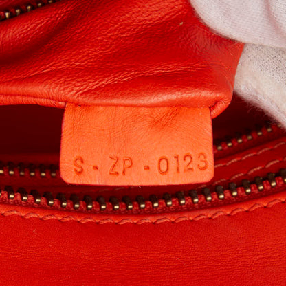 セリーヌ Luggage micro shopper レザー ハンドバッグ