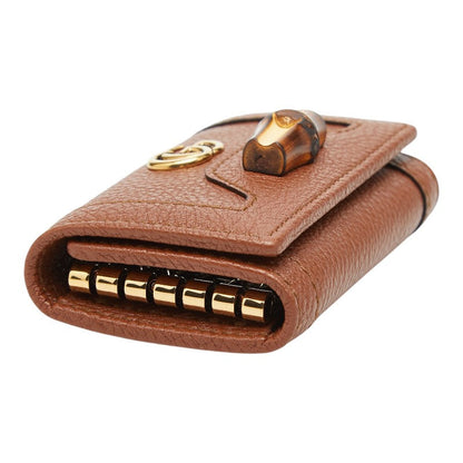 グッチ ダイアナバンブー レザーキーケース
