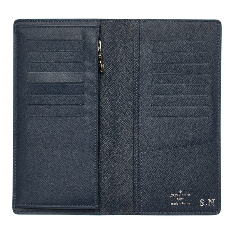 ルイヴィトン ポルトフォイユ・ブラザNM タイガ レザー長財布