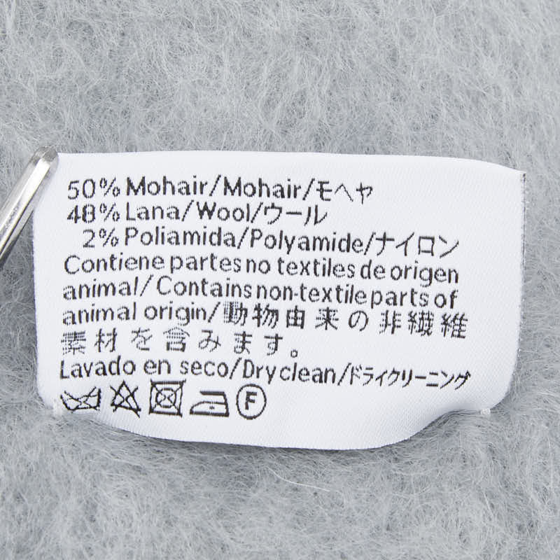 ロエベ アナグラム ウールナイロンモヘアマフラー