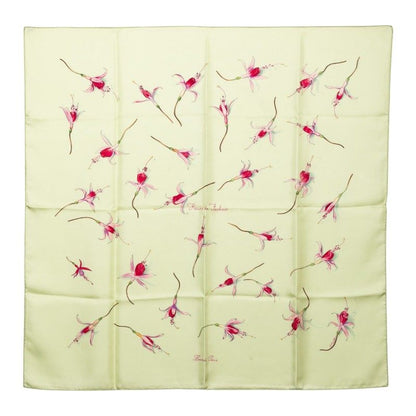 エルメス フクシャの花 カレ90 シルクスカーフ