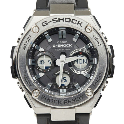 ジーショック G-STEEL ステンレススチール ラバー 腕時計