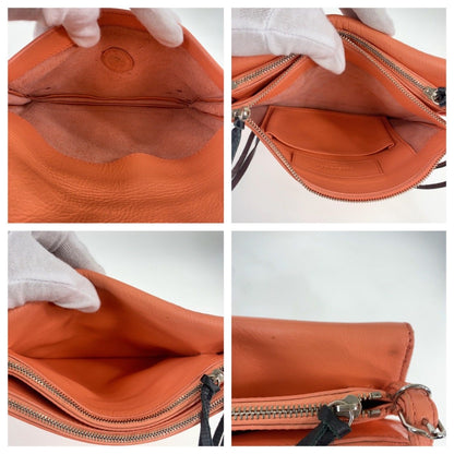 バレンシアガ Papier Mini Triple レザーショルダーバッグ
