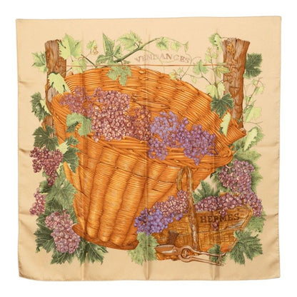 エルメス カレ90 VENDANGES シルクスカーフ