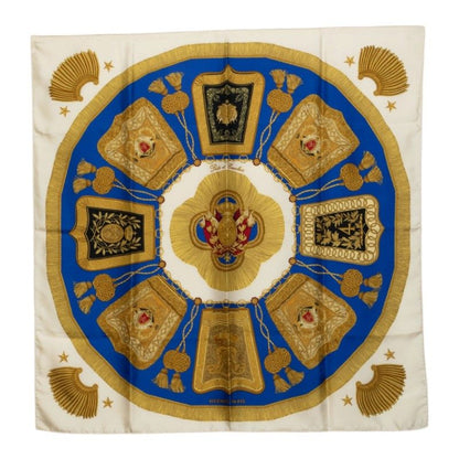 エルメス カレ90 Poste et Cavalerie シルクスカーフ