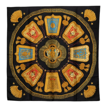 エルメス カレ90 Poste et Cavalerie シルクスカーフ
