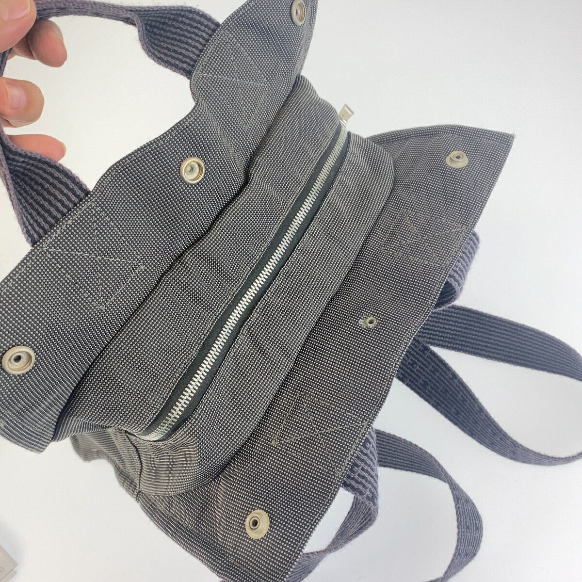 エルメス エールライン エールアド キャンバス リュックサック