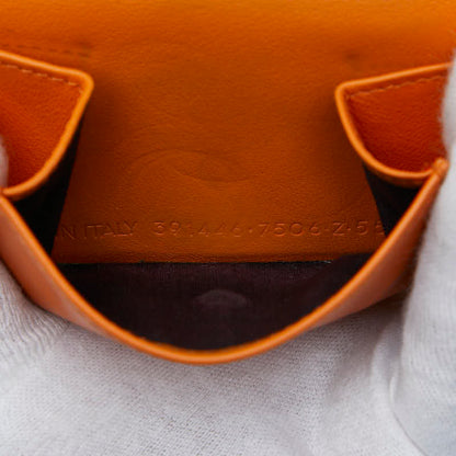 バレンシアガ ペーパー ミニウォレット レザー 三つ折り財布