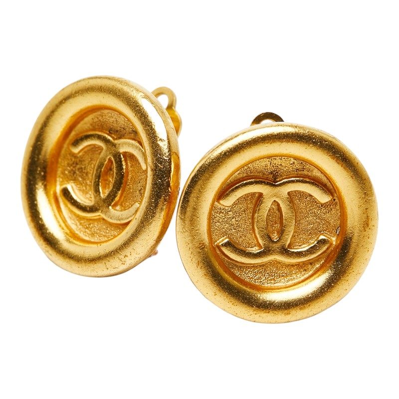 シャネル ココマーク ラウンドイヤリング