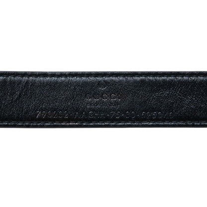 グッチ ダブルGバックル レザーベルト