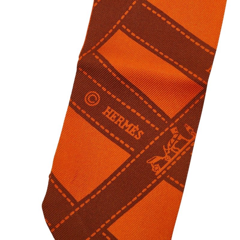 エルメス ツイリーBolduc シルクスカーフ