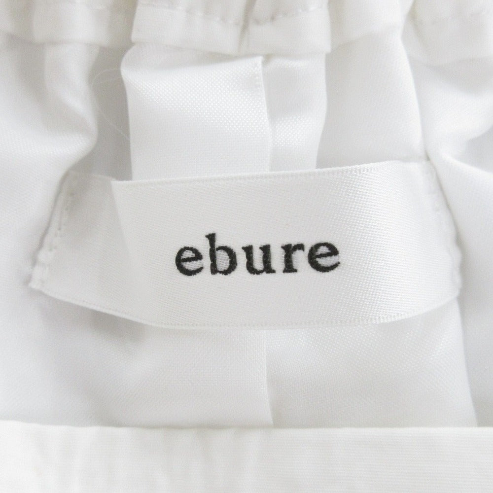 ebure ハイ カウント タフタ パンツ