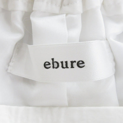ebure ハイ カウント タフタ パンツ