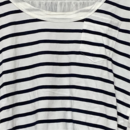 サカイラック ボーダーコットンTシャツ