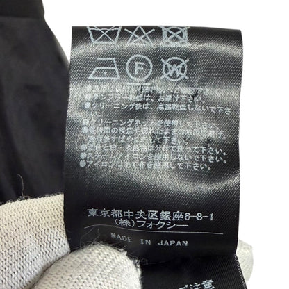 FOXEY BOUTIQUE ノワール シック 100% シルク ドレス