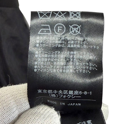 FOXEY BOUTIQUE ノワール シック 100% シルク ドレス