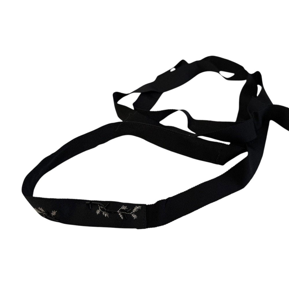 FOXEY BOUTIQUE ノワール シック 100% シルク ドレス