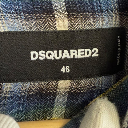 Dsquared2 オフィシャル リネン シャツ