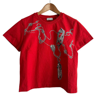 バーバリー Knight Hardware コットン Tシャツ