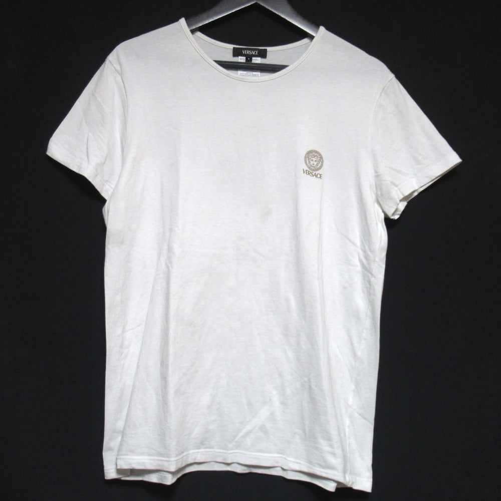 ヴェルサーチェ メドゥーサプリント コットン Tシャツ