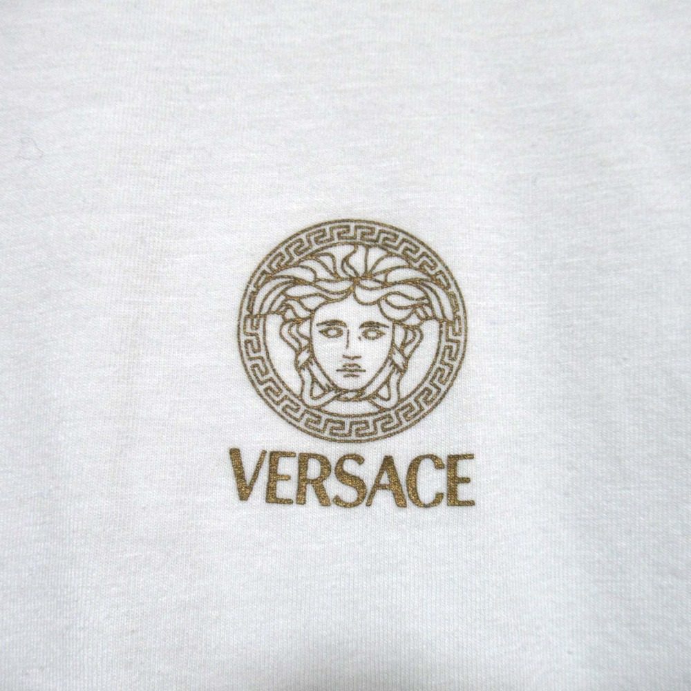 ヴェルサーチェ メドゥーサプリント コットン Tシャツ