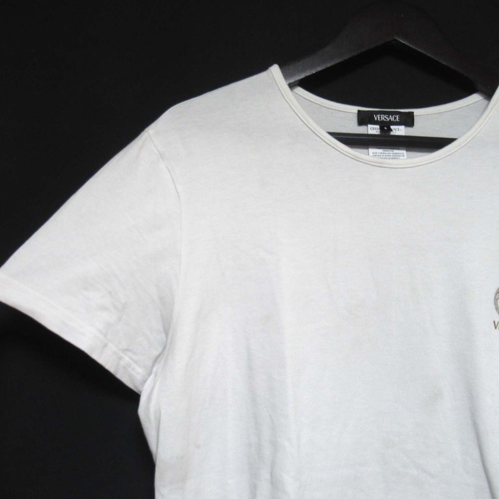 ヴェルサーチェ メドゥーサプリント コットン Tシャツ