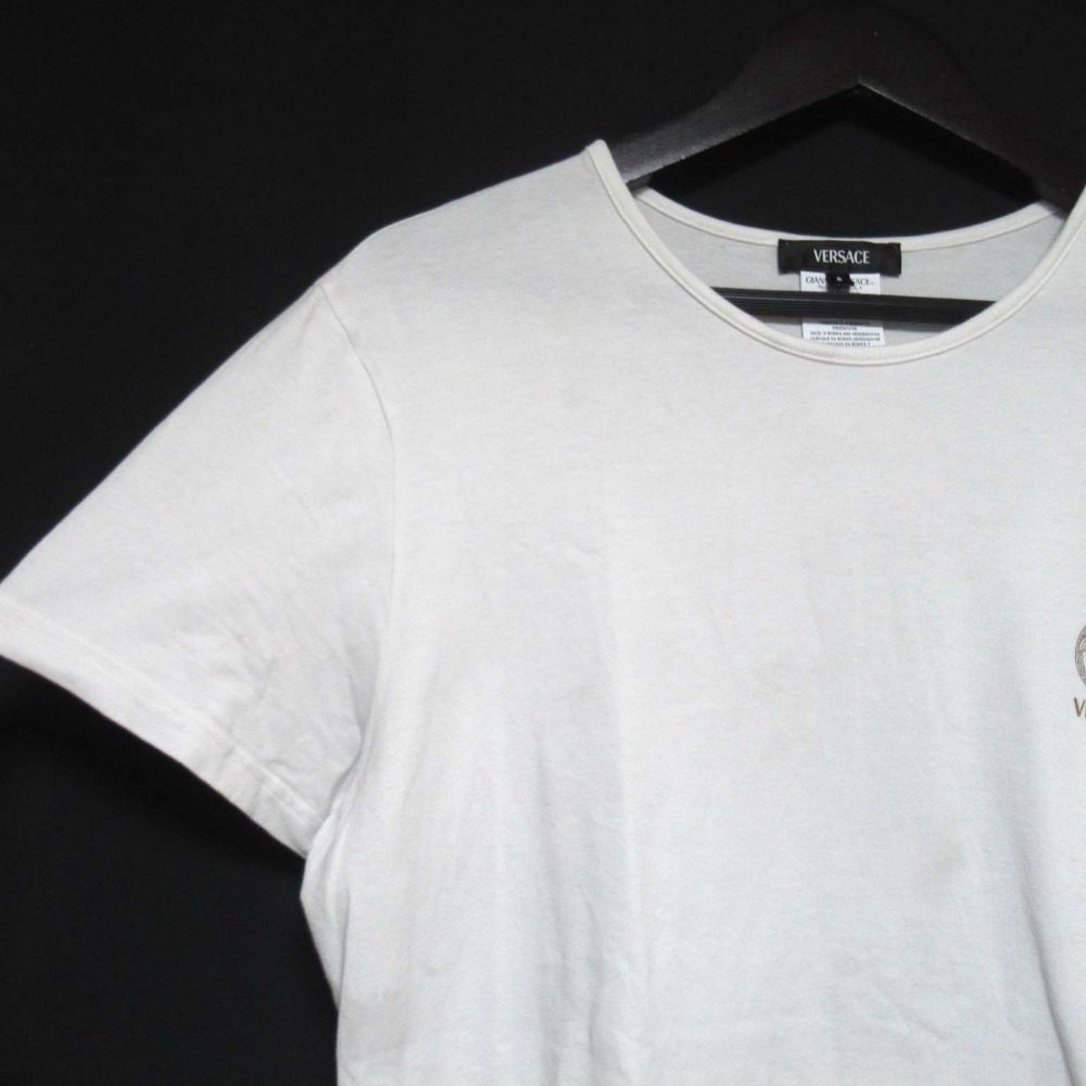 ヴェルサーチェ メドゥーサプリント コットン Tシャツ