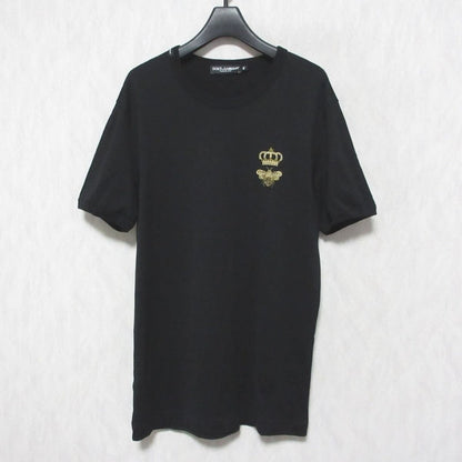 ドルチェ＆ガッバーナ Bee&Crown エンブロイダリー コットンTシャツ