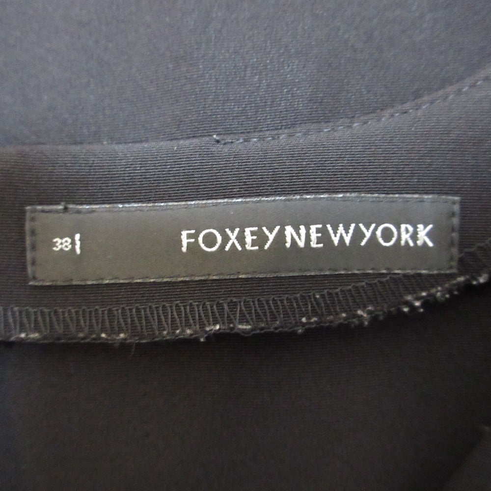 FOXEY NEW YORK マット ストレッチ グログラン ドレス