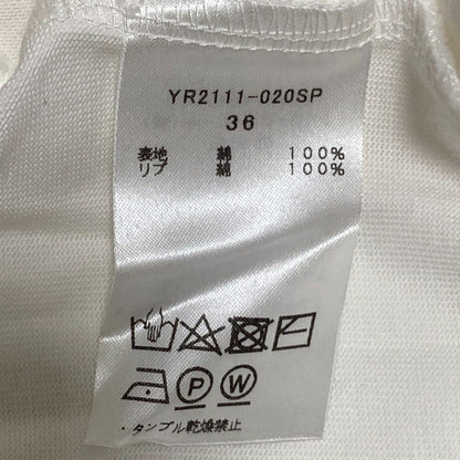 yori ラウンド ヘム 天竺 カットソー ブラウス