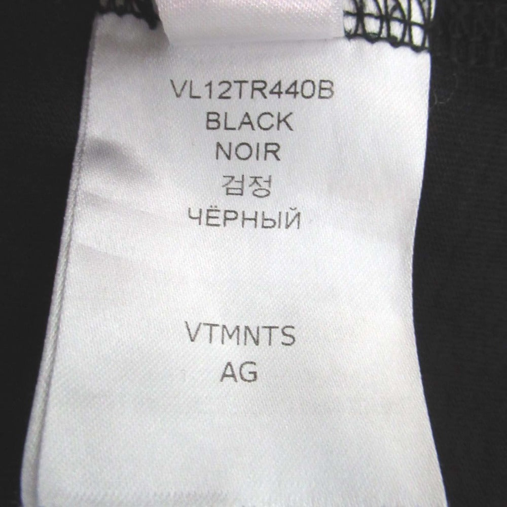 VETEMENTS RAINBOW BARCODE コットン Tシャツ