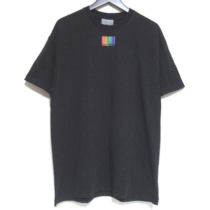 VETEMENTS RAINBOW BARCODE コットン Tシャツ
