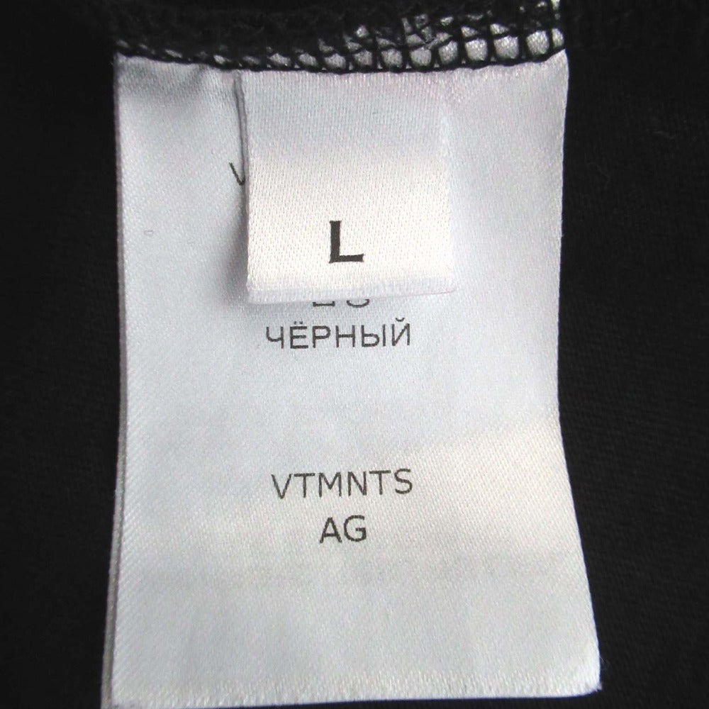 VETEMENTS RAINBOW BARCODE コットン Tシャツ