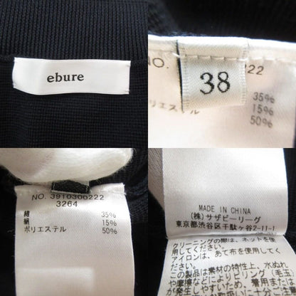 ebure シルク ブレンド ニット ドレス