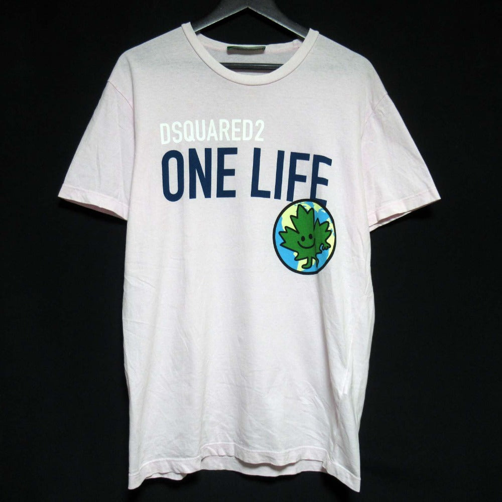 DSQUARED2 ONE LIFE ONE PLANET コットン Tシャツ
