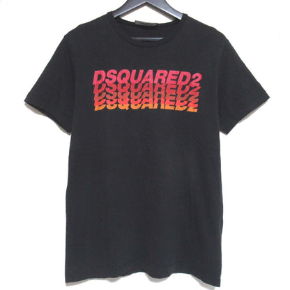 DSQUARED2 グラデーションロゴ コットンTシャツ