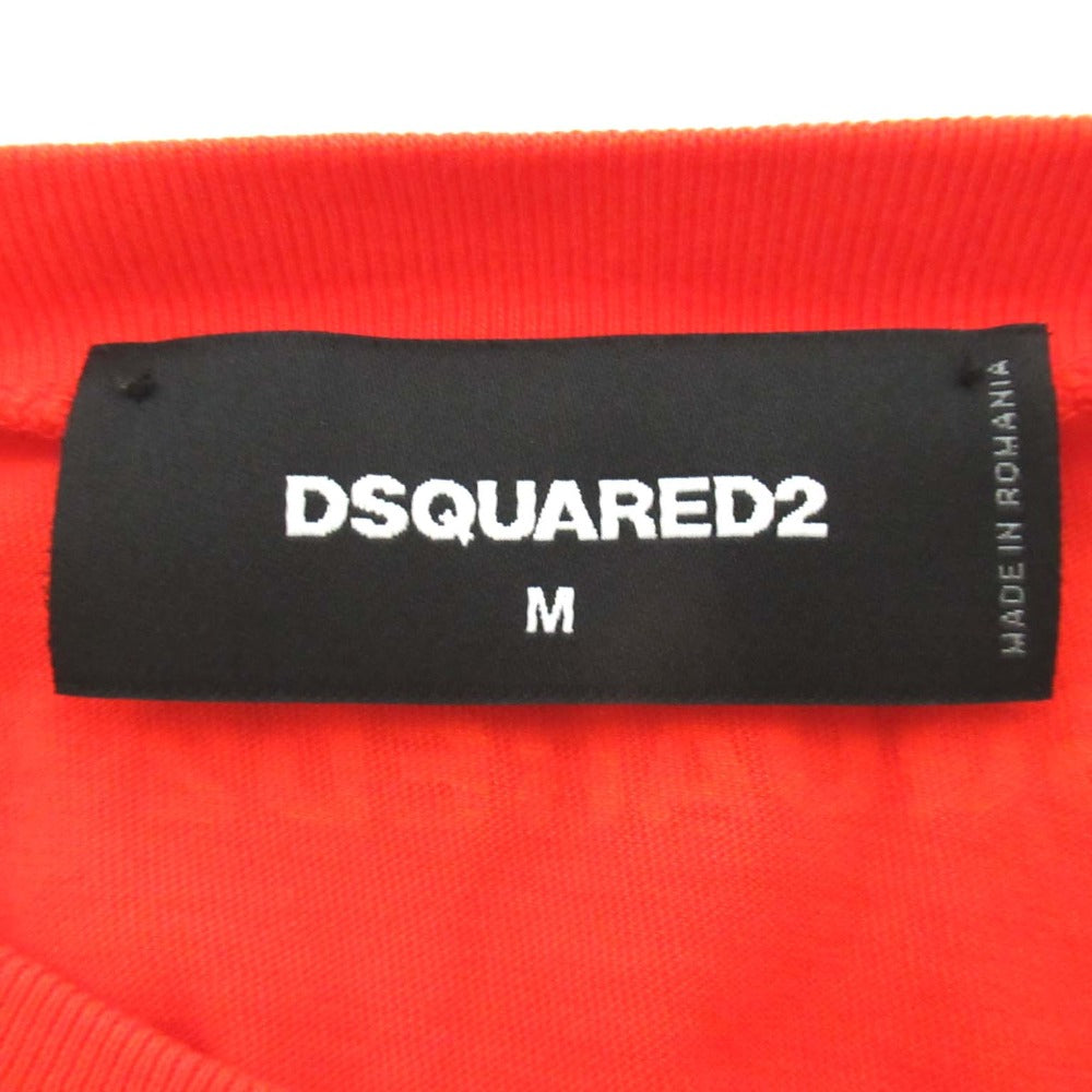 ディースクエアード DSQ2 LOGO TEE コットン Tシャツ
