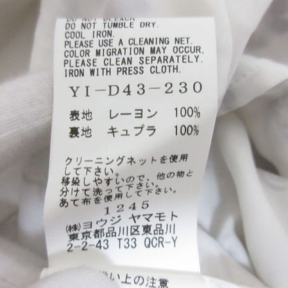 ヨウジヤマモト 総柄ノースリーブワンピース
