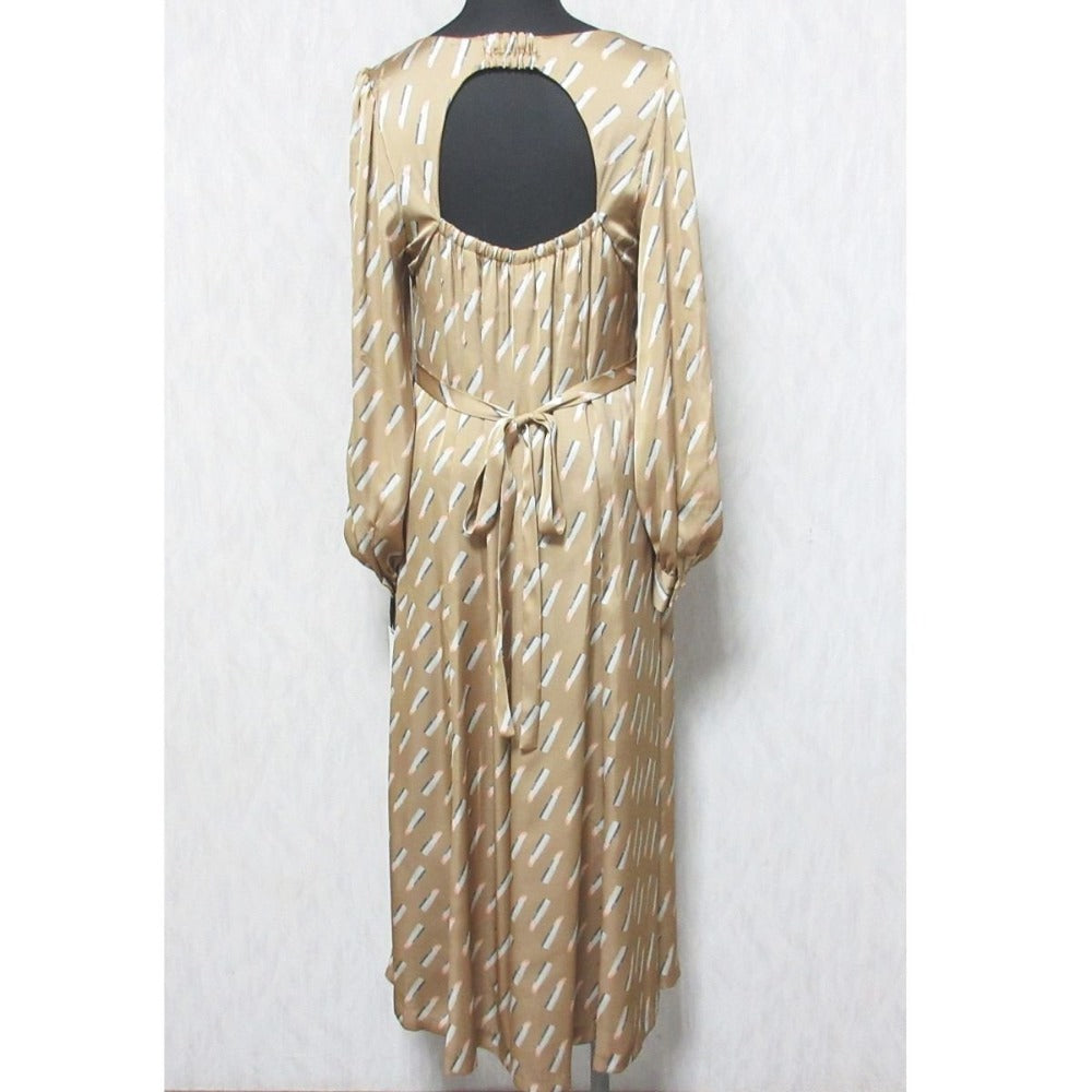 GRACE クラス シュン リップ サテン ロング ドレス