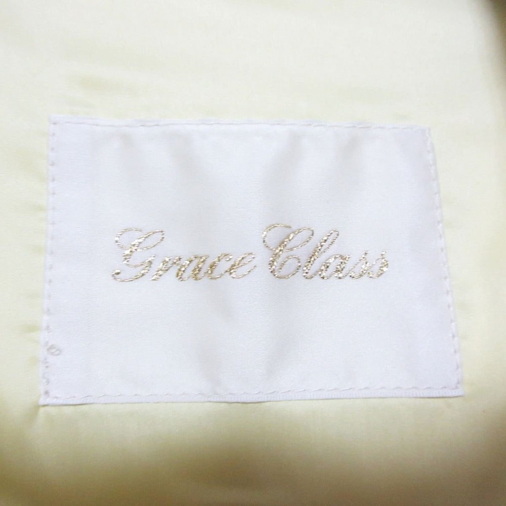 GRACE クラス ラム レザー ショート ジャケット