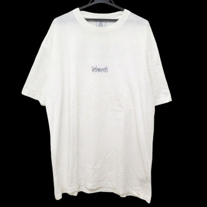 VETEMENTS ロゴプリント コットンTシャツ