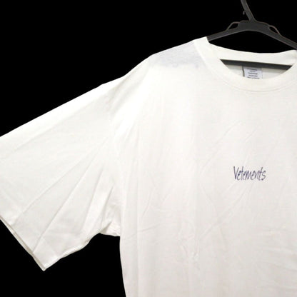 VETEMENTS ロゴプリント コットンTシャツ