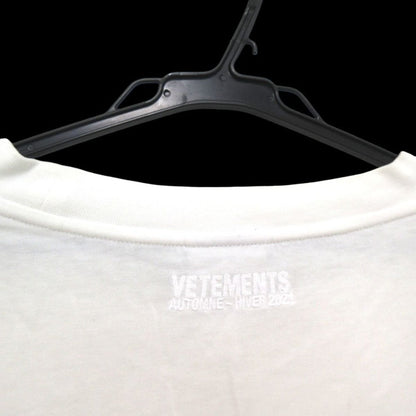 VETEMENTS ロゴプリント コットンTシャツ