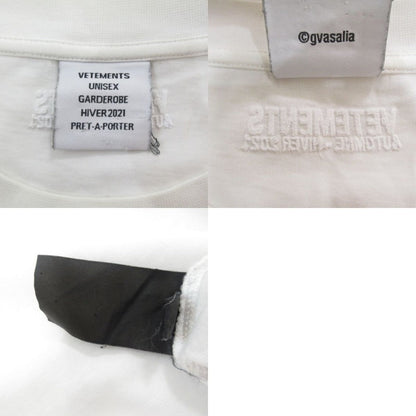 VETEMENTS ロゴプリント コットンTシャツ
