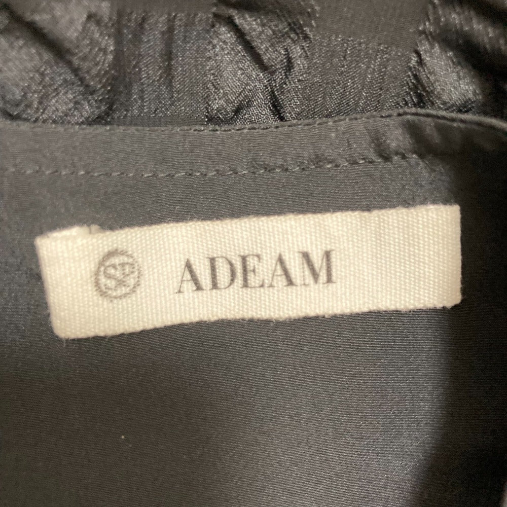 ADEAM シアサッカーアシンメトリートップス
