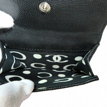 シャネル スモールフラップウォレット 三つ折り財布