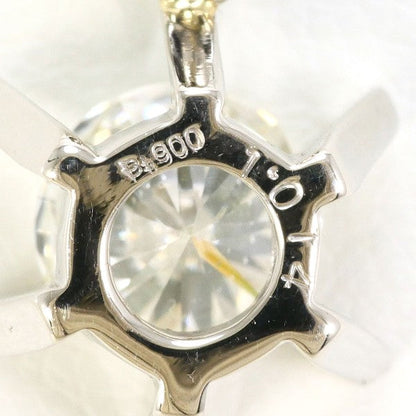 プラチナダイヤモンドネックレス PT900 PT850 1.014ct
