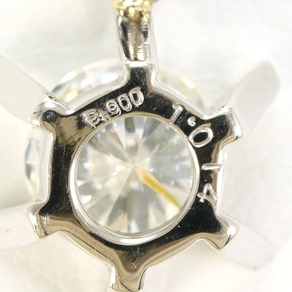 プラチナダイヤモンドネックレス PT900 PT850 1.014ct