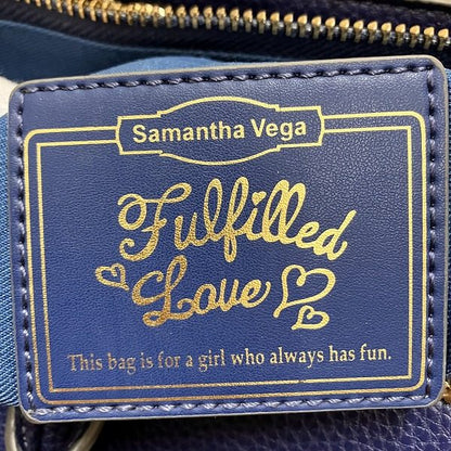 サマンサベガ Fulfilled Love 合成皮革ハンドバッグ