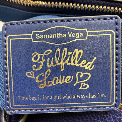 サマンサベガ Fulfilled Love 合成皮革ハンドバッグ